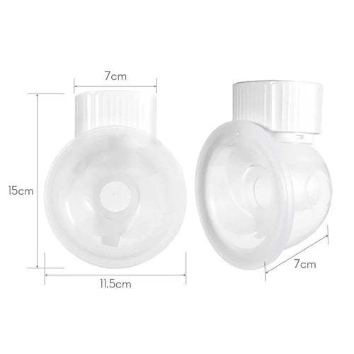 Afck Breastpumps YD-1193 wearable invisible electric breast pump no need for portable brushless low noise electric feeding pump mode suction level WX