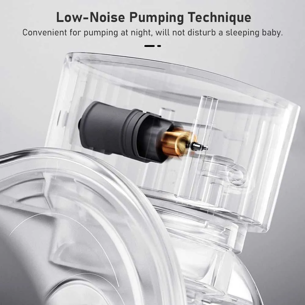 Afck Breastpumps YD-1193 wearable invisible electric breast pump no need for portable brushless low noise electric feeding pump mode suction level WX