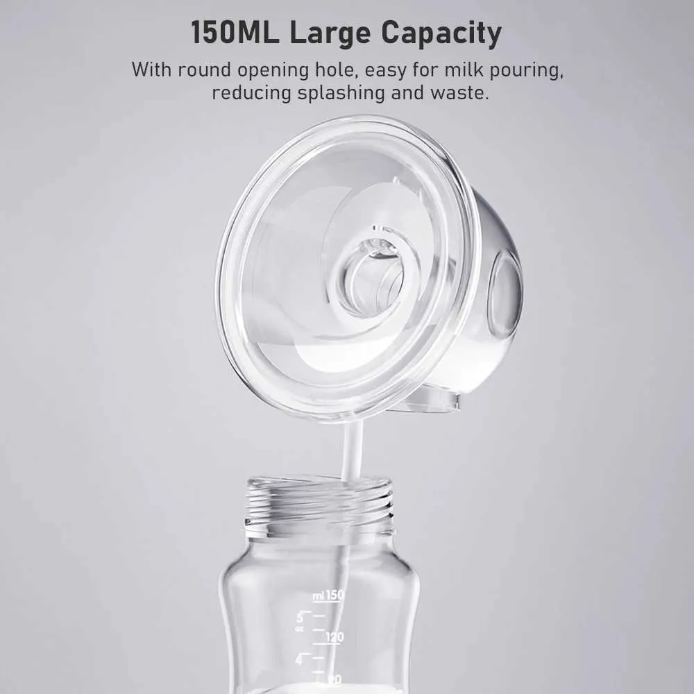Afck Breastpumps YD-1193 wearable invisible electric breast pump no need for portable brushless low noise electric feeding pump mode suction level WX