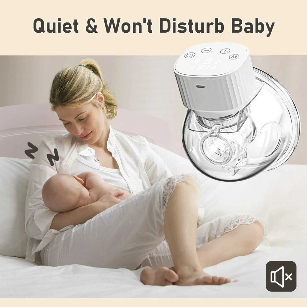 Afck Breastpumps YD-1193 wearable invisible electric breast pump no need for portable brushless low noise electric feeding pump mode suction level WX