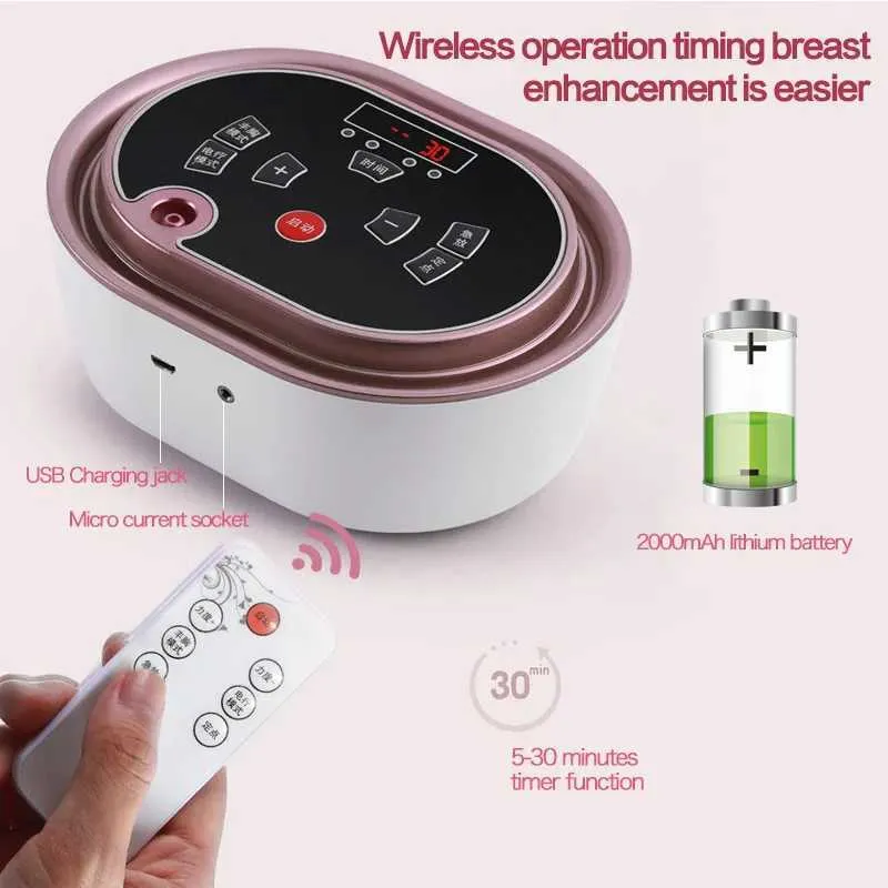 Afck Breastpumps Electric breast enhancement instrument vacuum pump cup breast massage machine enhancement cup machine WX