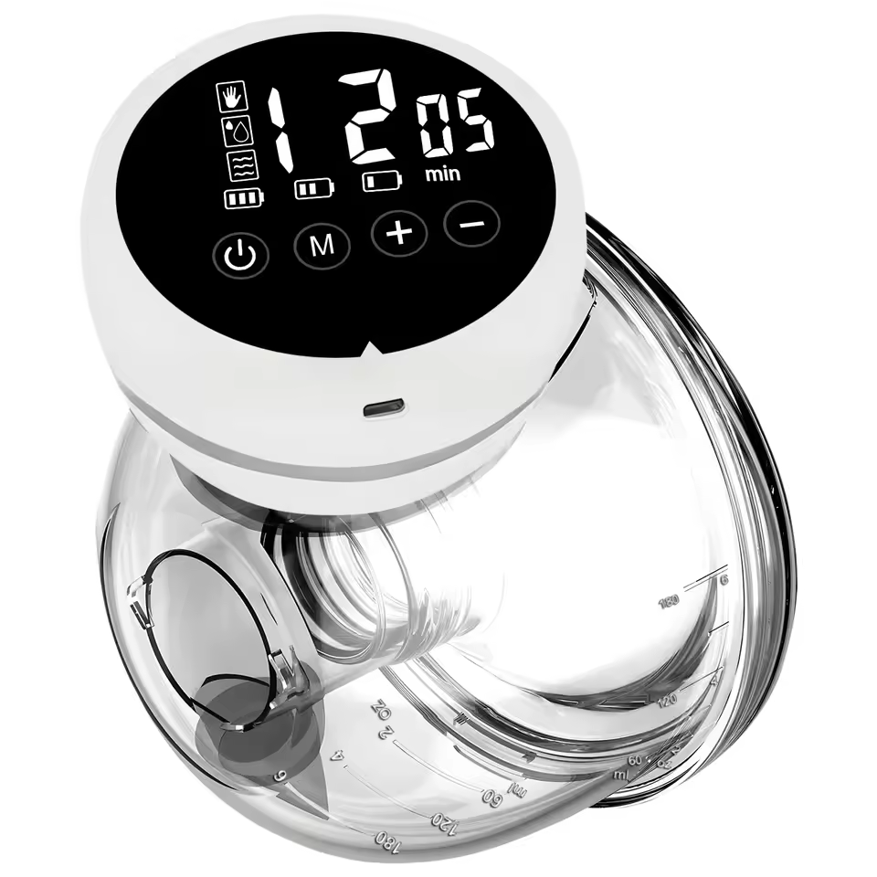 Afck 2026 New Wearable Electric Breast Pump Painless Double-Sided, Fully Automatic And Hands-Free Breast Milk Collector Sells Well.