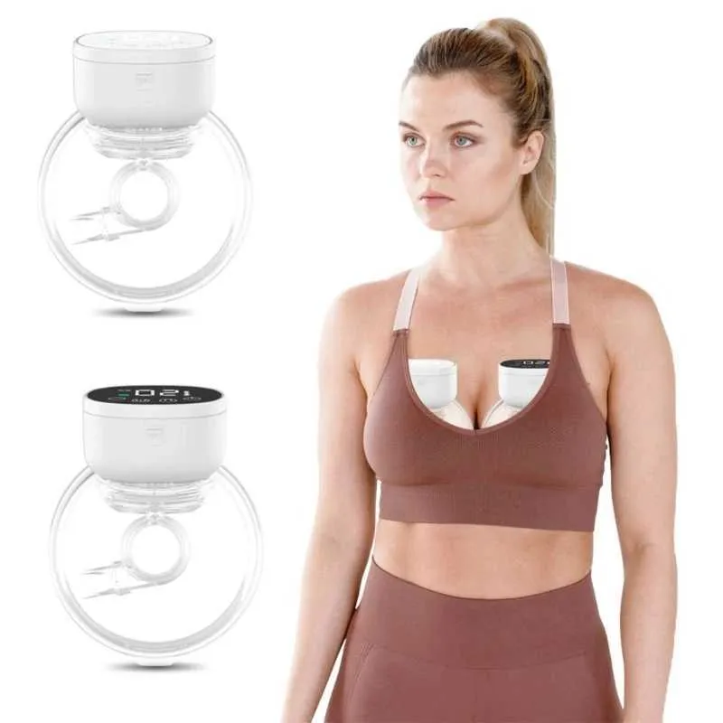 Afck Breastpumps 21 electric breast pump silent wearable comfortable for newborns milk extractor BPA free breastfeeding